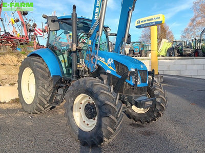 E-FARM: New Holland T5.105 - Tractor - id XJUKC1Q - €39,000 - Year of construction: 2013 - Engine hours: 7,452,Engine power (HP): 105,France