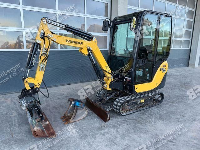 Yanmar sv16 minibagger / inkl grl hydr. &amp; tl/ nur 124 Minikoparka 13 900 €