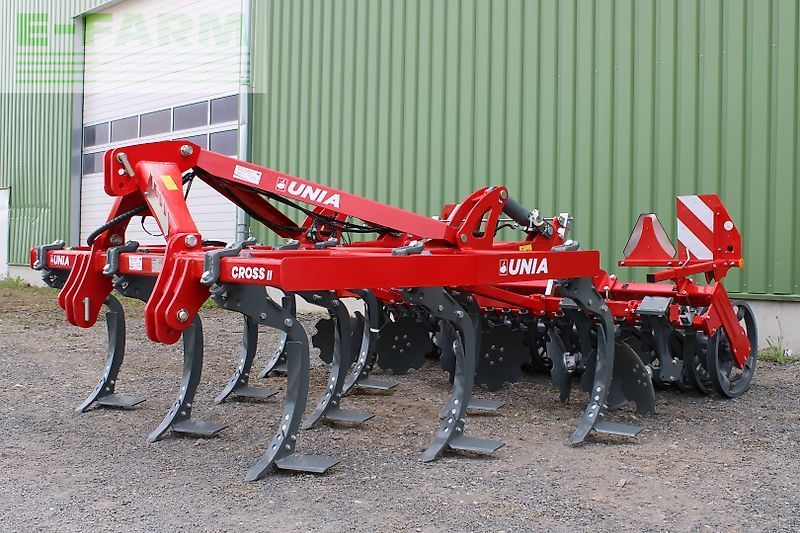 Unia cross ii dreibalkiger flügelschargrubber 3 m 920 kg auslösekraft u-profilwalze ø 600 mm Kultivátor 10 750 EUR