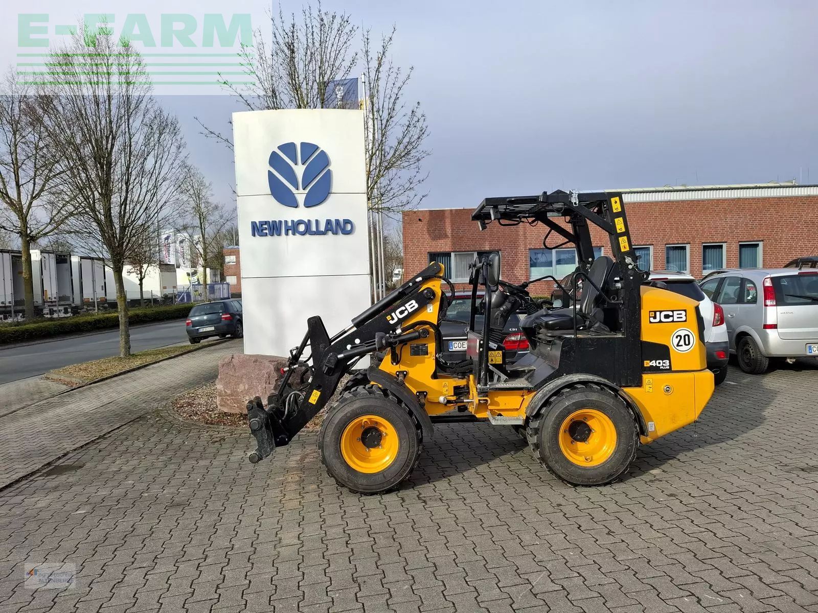 JCB 403 plus mit klappdach Chargeuse sur pneus 41 000 €