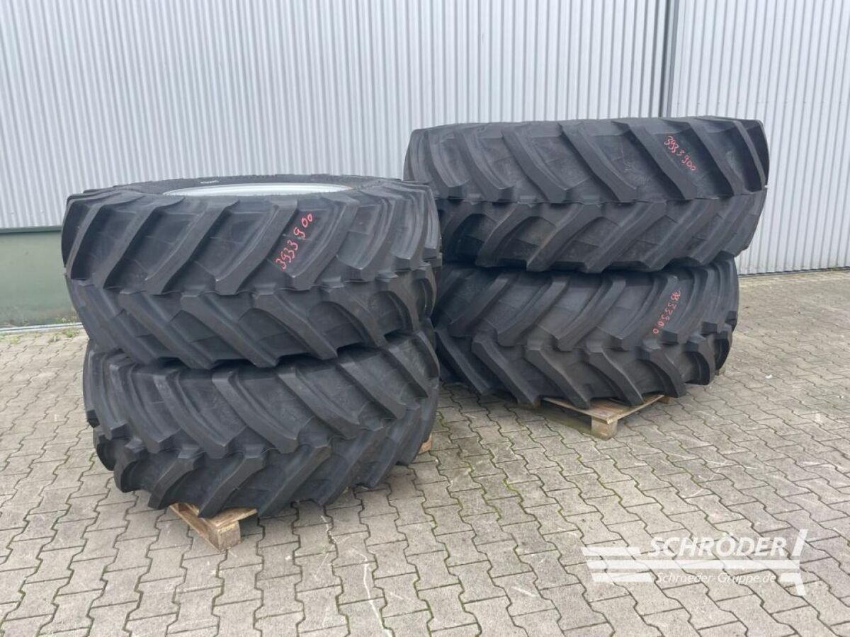 E-FARM: TRELLEBORG vf600/70 r30 + vf710/70 r42 - Pneumatico e cingolo - id MVNQSWZ - 14.885 € - Anno di costruzione: 2023 - Germania