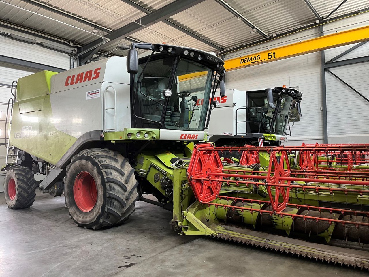 E-FARM: Claas Lexion 620 - Moissoneuse-batteuse - id 59II3EM - 119 500 € - Année: 2014 - Lecture du nombre d'heure: 2 954,France