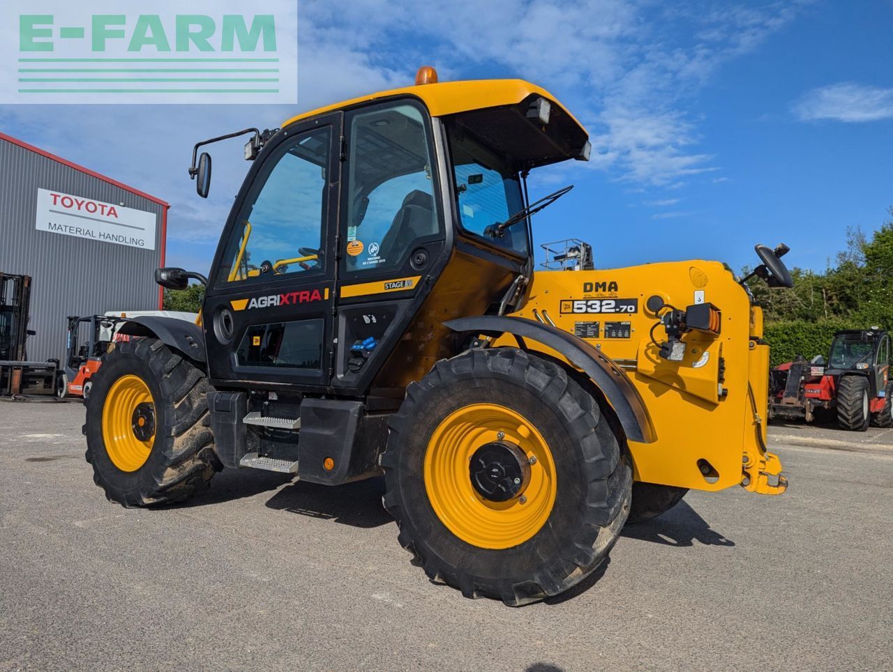 JCB 532-70 Teleszkópos rakodó 70 000 EUR