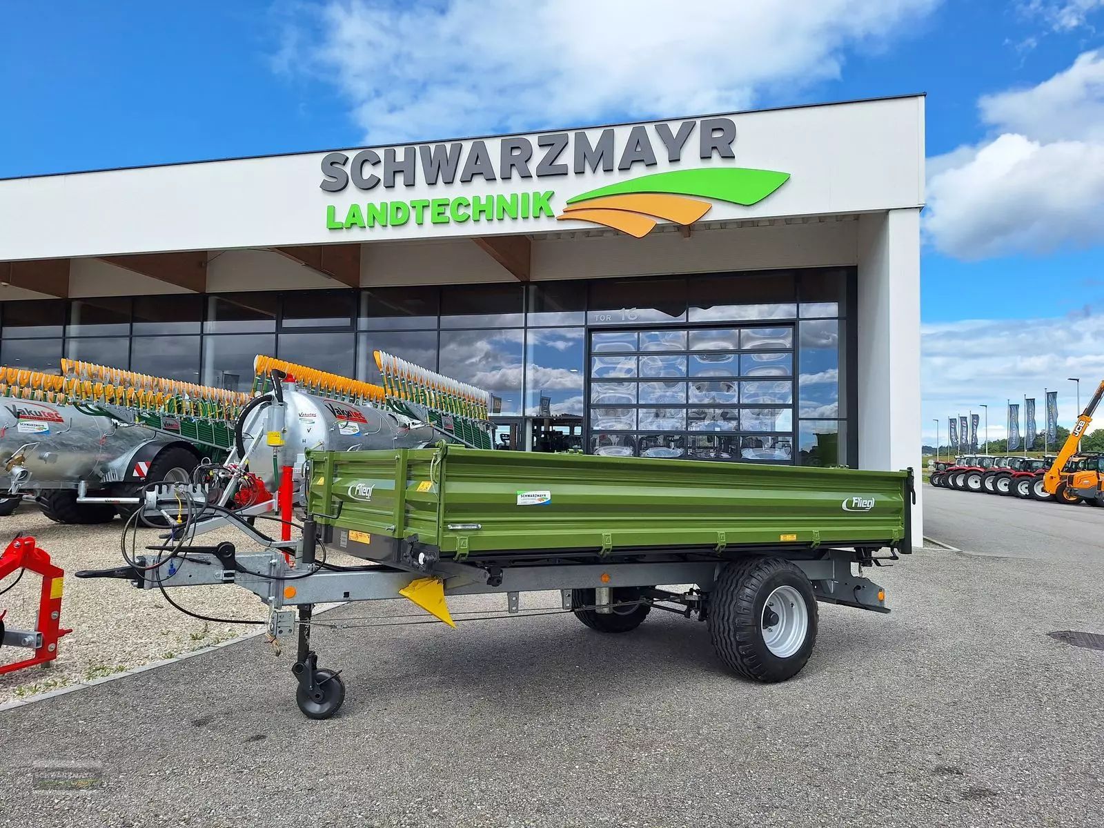 E-FARM: Fliegl EDK 60 - Kipper - id RUCHWEC - 8.487 € - Baujahr: 2020 - Österreich