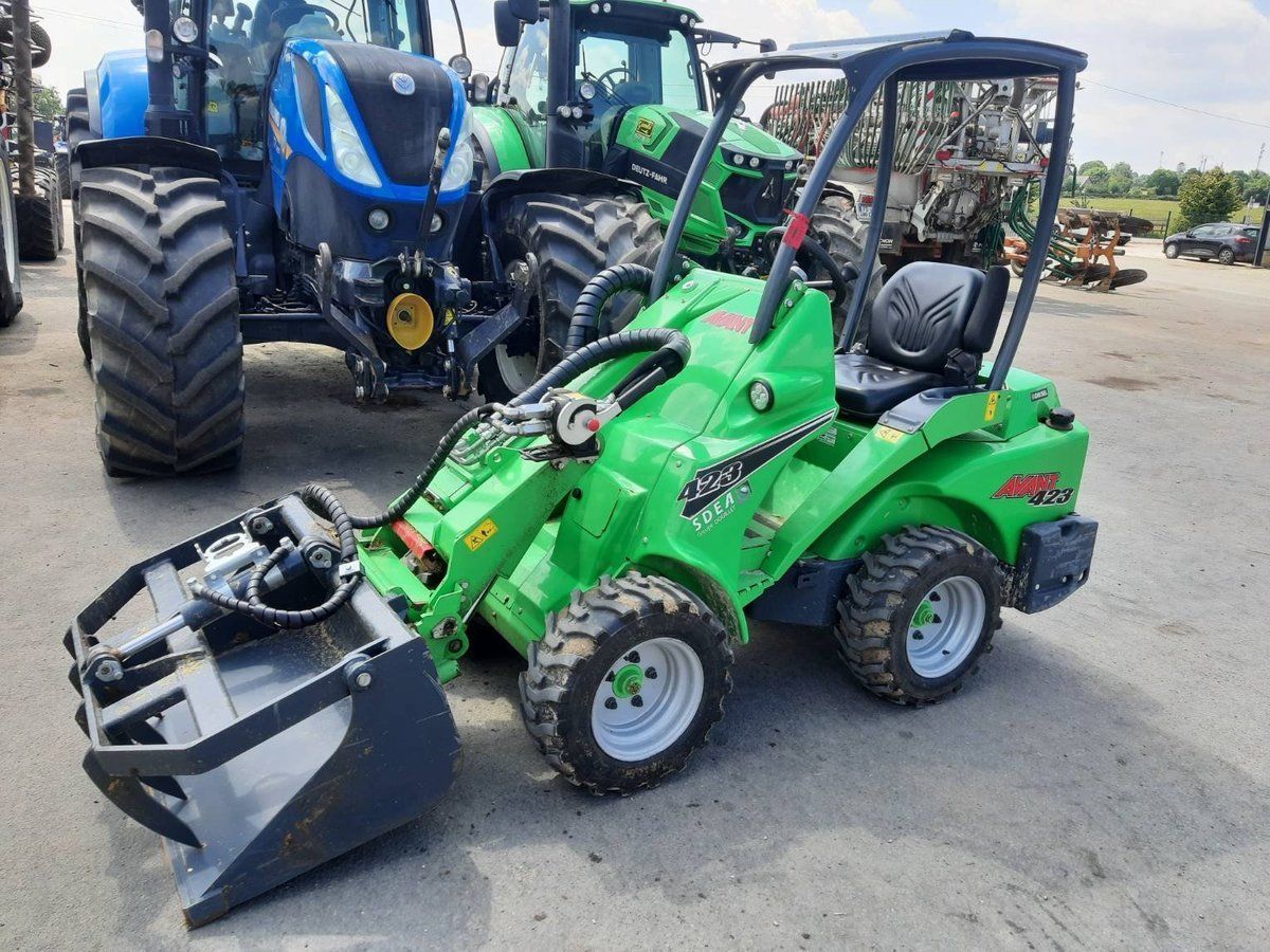 E-FARM: avant tecno 423 - Wheel loader - id GAQFJYA - €21,200 - Year of construction: 2022 - Engine hours: 163,Engine power (HP): 22,France