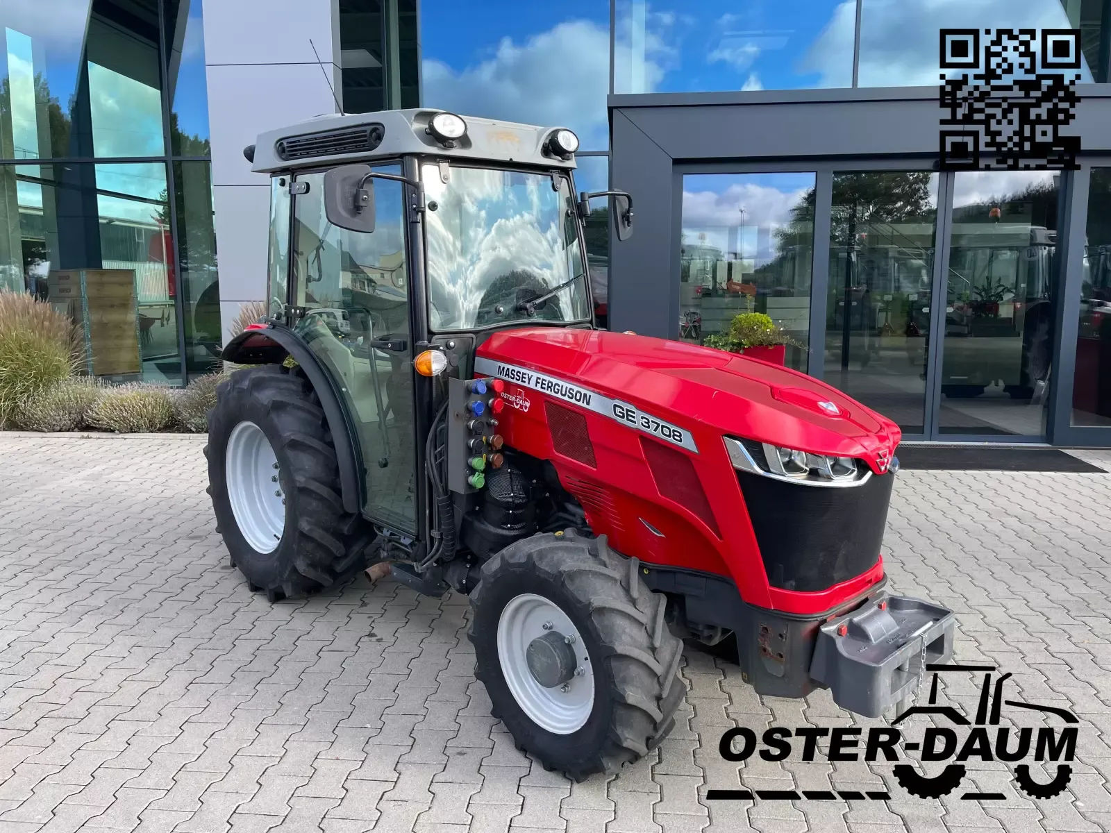 E-FARM: Massey Ferguson 3708AL - Tracteur - id VDJQA4X - 45 500 € - Année: 2019 - Lecture du nombre d'heure: 1 189,Puissance du moteur (chevaux): 85,Allemagne