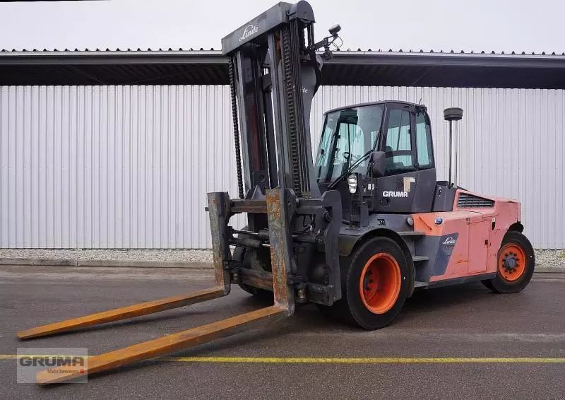 E-FARM: Linde h 160 d/1200 1401 - Forklift - id SMFD6L9 - €152,500 - Year of construction: 2018 - Engine hours: 2,897,Germany