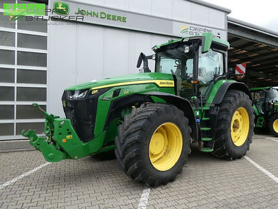 E-FARM: John Deere 8R 370 - Traktor - id FGU5NPQ - 234.500 € - Baujahr: 2021 - Abgelesene Motorstunden: 2.527,Motorleistung (PS): 370,Deutschland