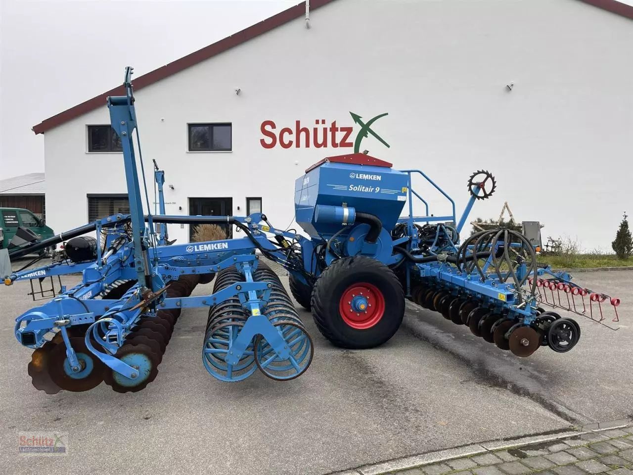 Lemken solitär 9 / lemken heliodor, 6m Combinație de semănatoare 36.000 EUR