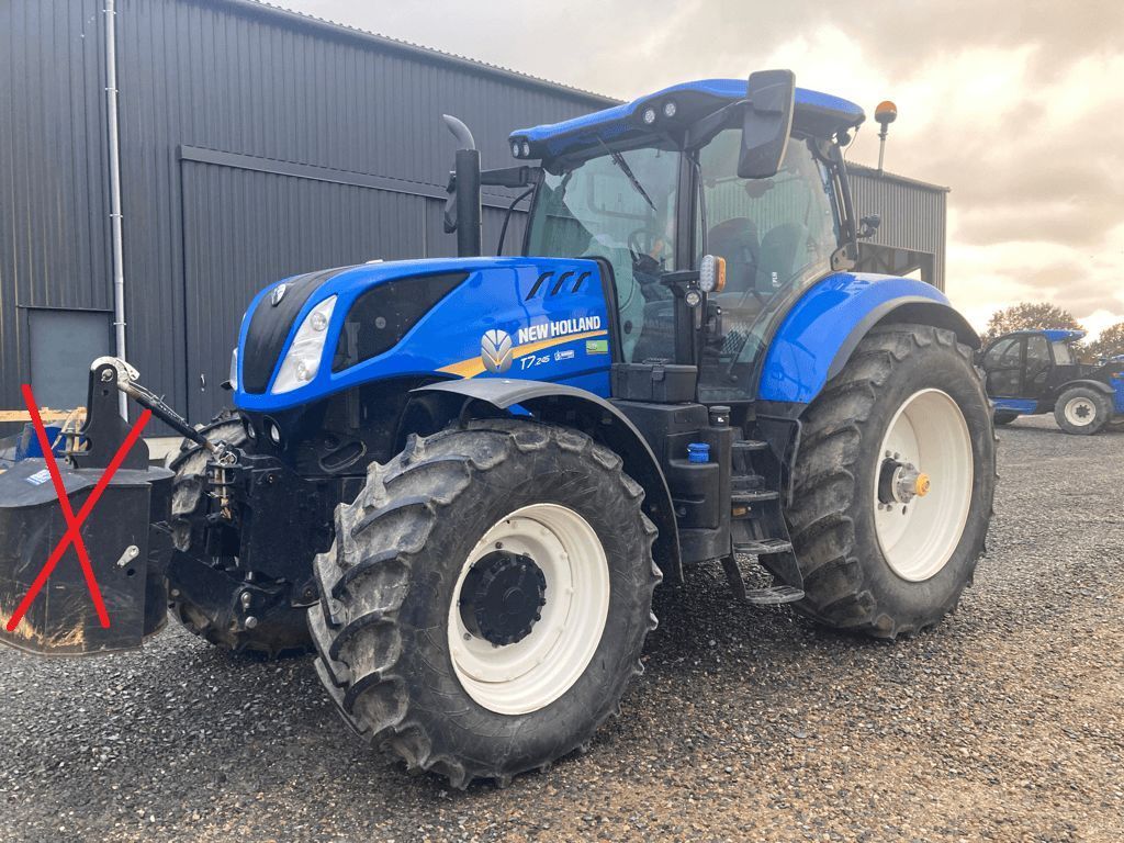 E-FARM: New Holland T7.245 - Tracteur - id LRU86VA - 99 000 € - Année: 2021 - Lecture du nombre d'heure: 1 555,Puissance du moteur (chevaux): 220,France