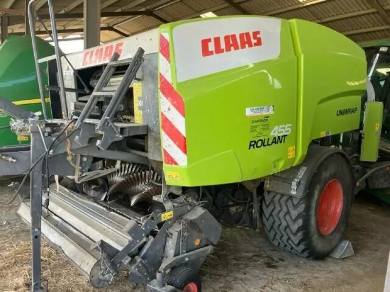 E-FARM: Claas Rollant 455 RC Uniwrap - Empacadora - id AUWDVGD - 42.000 € - Francia