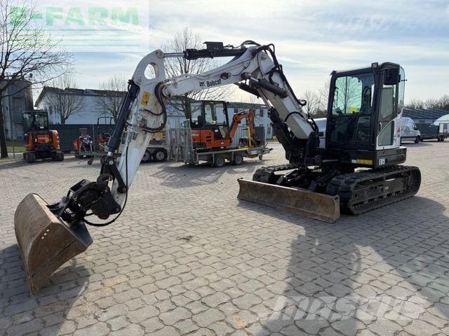 Bobcat e 85, bj 21/22, 820 bh, hydr. va, ms08, glv Mini excavator €64,000