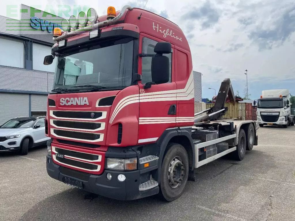 Scania g440 6x2 vdl haaksyst. 21 ton manuel gear , bladvering euro 5 Rimorchio 17.750 €