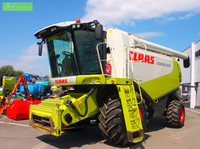 E-FARM: Claas Lexion 570 - Combine harvester - id HWMALBJ - €100,000 - Year of construction: 2008 - Engine hours: 2,620,Engine power (HP): 405,France