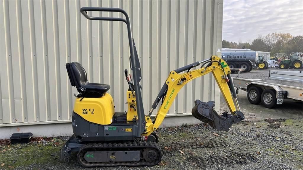 E-FARM: Wacker Neuson 803 - Minigraver - id STXILDY - 18.000 € - Produktionsår: 2021 - Tyskland