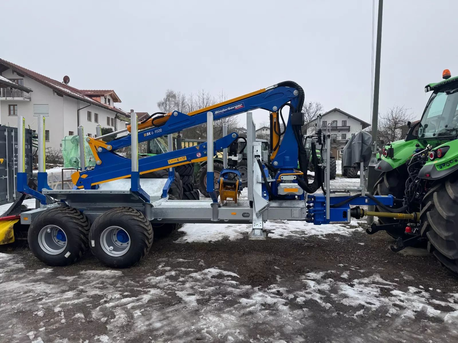 Binderberger rw 12 alpin Forestry trailer