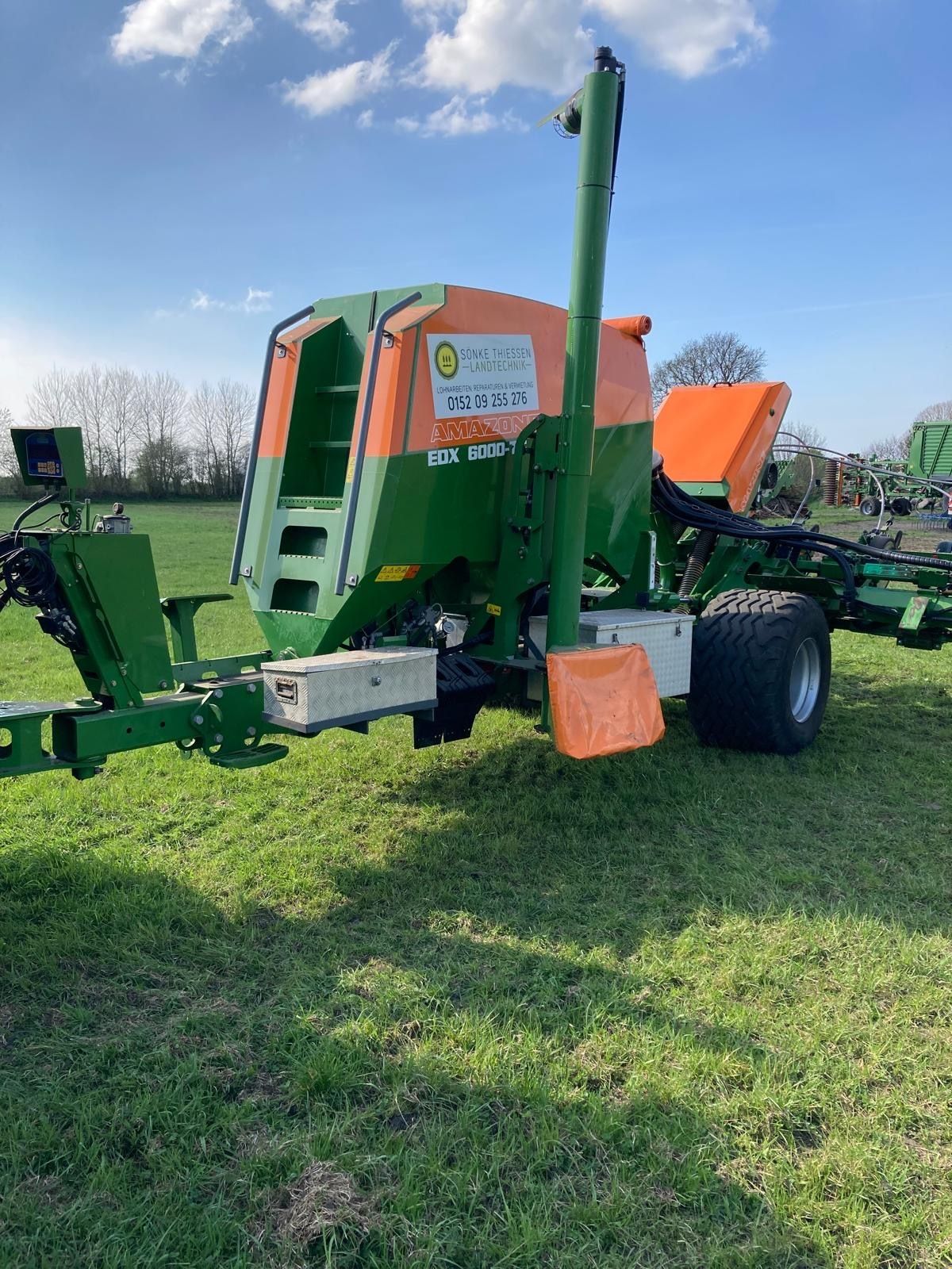 E-FARM: Amazone EDX 6000 TC - Einzelkornsämaschine - id NQJQGUK - 28.500 € - Baujahr: 2013 - Deutschland