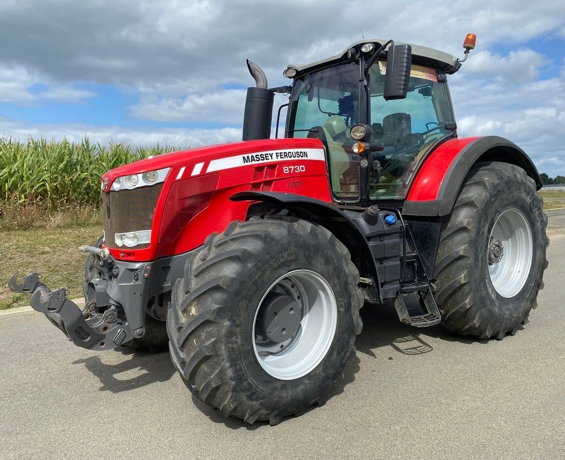 E-FARM: Massey Ferguson 8730 Dyna-VT - Traktor - id LLU23RK - Produktionsår: 2017 - Motortimer: 4.300,Motoreffekt (HP): 300,Frankrig