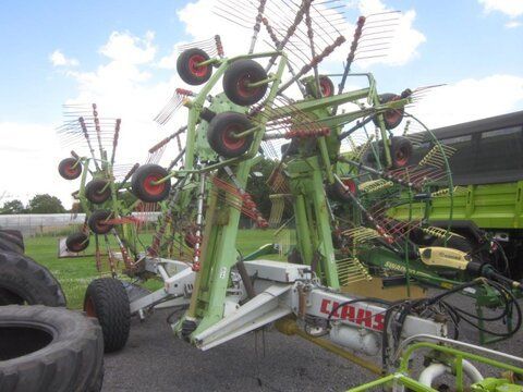 E-FARM: Claas Liner 3000 - Karuzelowy przetrząsacz do siana - id EPJTUQD - 9244 € - Rok produkcji: 2003 - Niemcy