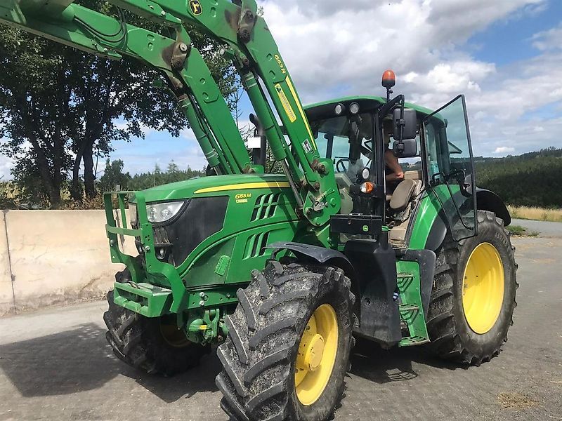 E-FARM: John Deere 6155 M - Tractor - id ASQQAXL - €83,000 - Year of construction: 2019 - Engine hours: 3,450,Engine power (HP): 155,Germany