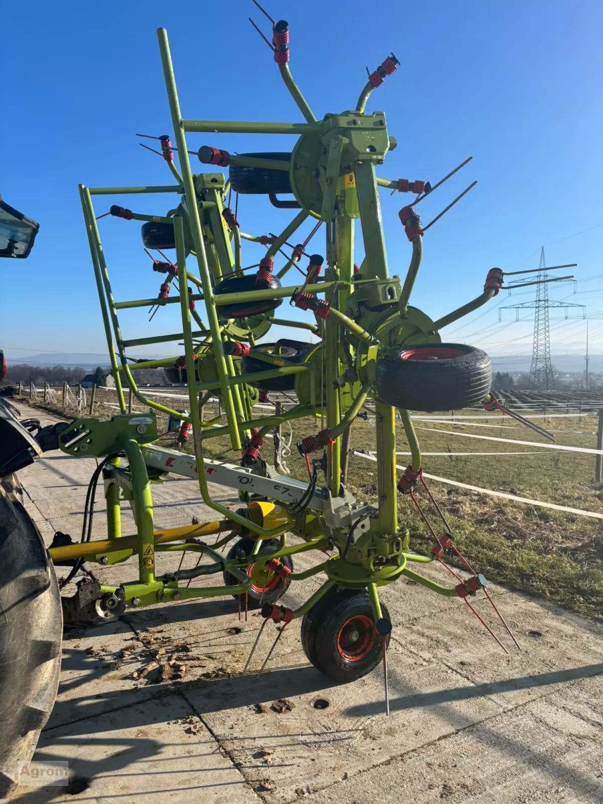 Claas Volto 870 Rendterítő 7400 EUR