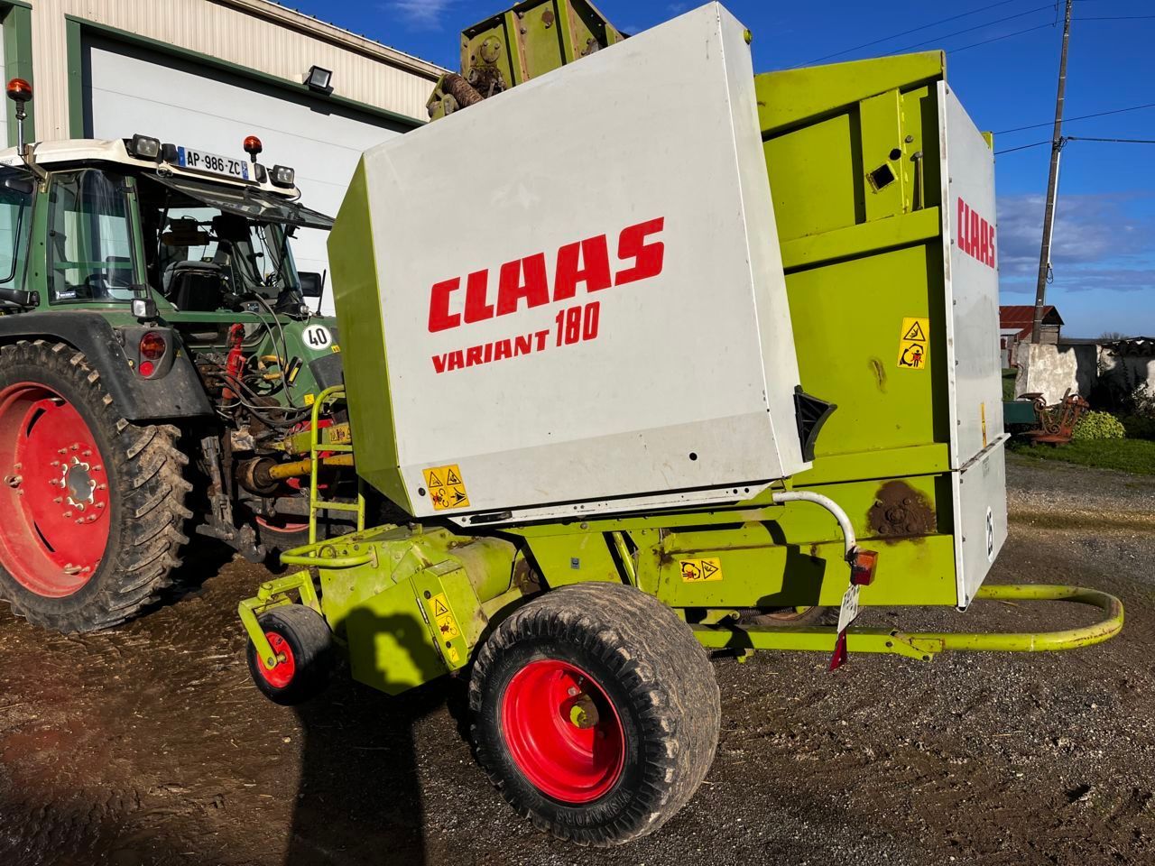 Claas Variant 180 Bálázó 6500 EUR
