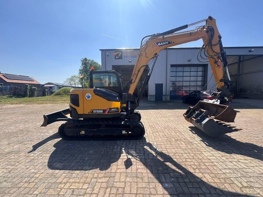 Sany sy 80 u incl. 3 buckets Minirypadlo 47 500 €