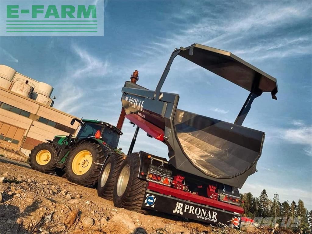 Pronar t701hp half pipe dumpervogn meget kraftig - tilbud Pótkocsi billencs 34 786 EUR