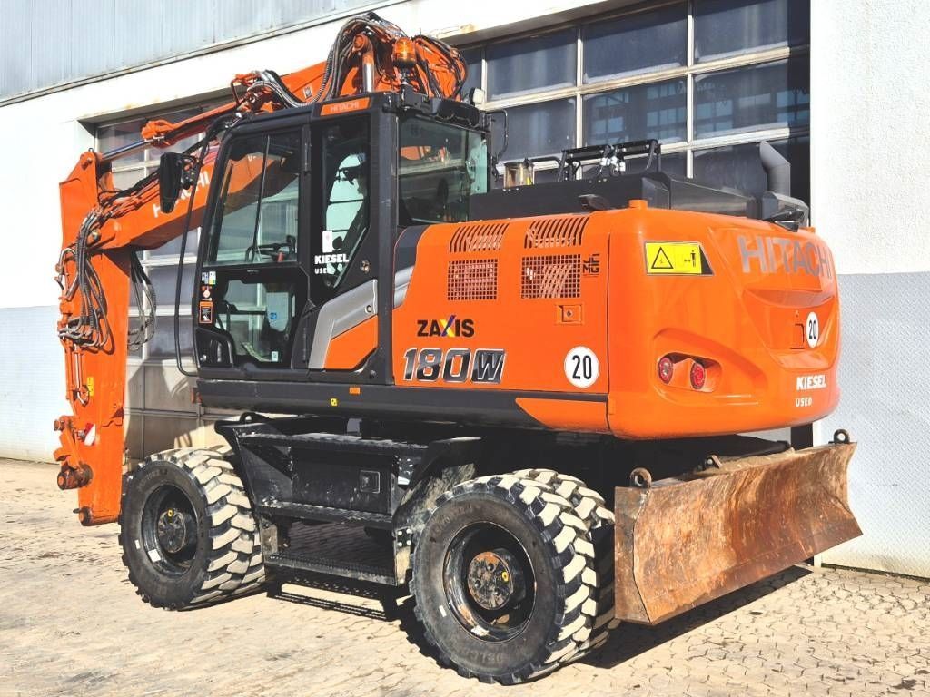 E-FARM: Hitachi zx 180 w-7 - Wheeled excavator - id 5E5M8KK - Year