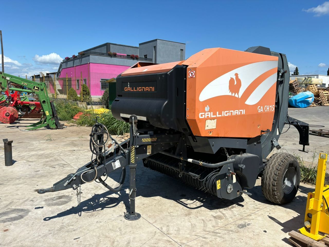 E-FARM: Gallignani ga ch 15 - Empacadora - id DNCIQH8 - Italia