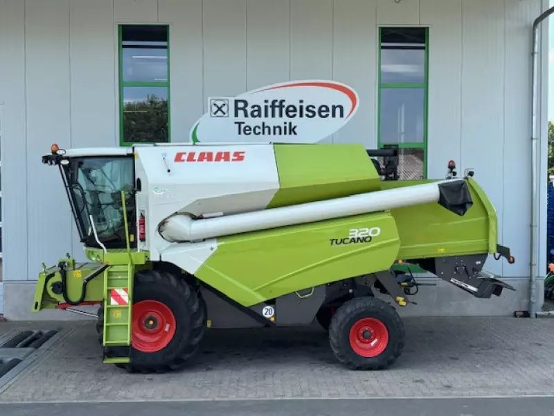 E-FARM: Claas Tucano 320 - Moissoneuse-batteuse - id QVQPLYN - 119 000 € - Année: 2011 - Allemagne