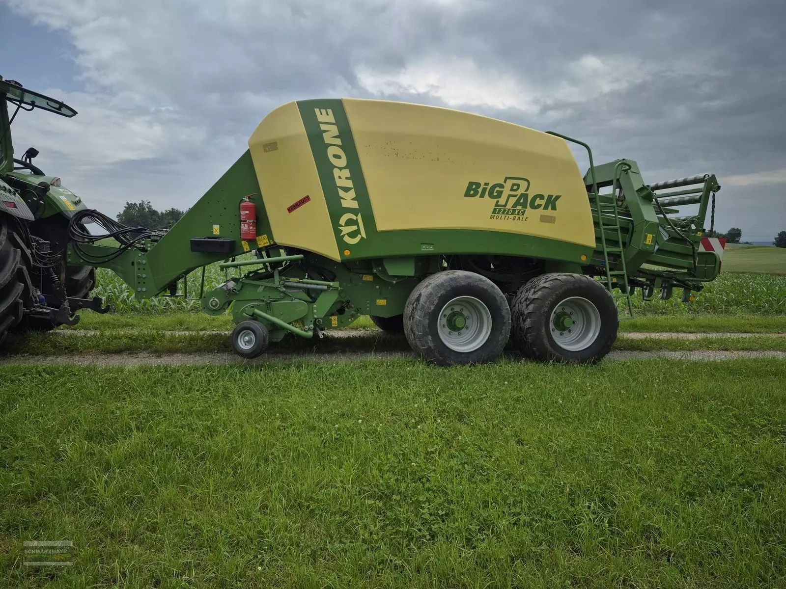 E-FARM: Krone Big Pack 1270 XC - Baler - id QFRIDKB - €40,265 - Year of construction: 2008 - Austria