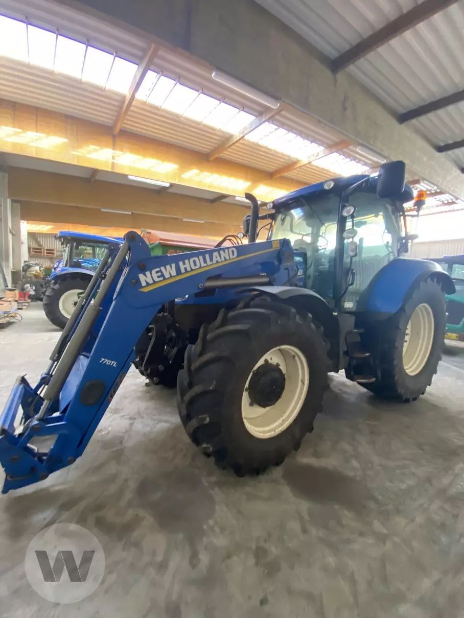 E-FARM: New Holland T6.175 - Traktor - id 6CB37UZ - 55.000 € - Baujahr: 2012 - Abgelesene Motorstunden: 5.995,Motorleistung (PS): 154,Deutschland