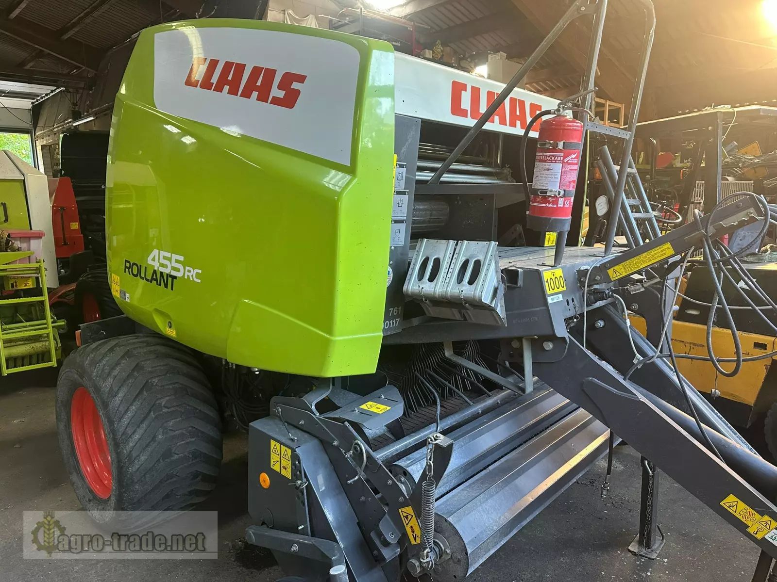 E-FARM: Claas rollant 455 rc - Presse à balles - id JP1ME1J - 16 500 € - Année: 2010 - Allemagne