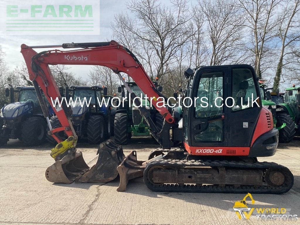 Kubota kx 080-4 Mini excavator €26,234