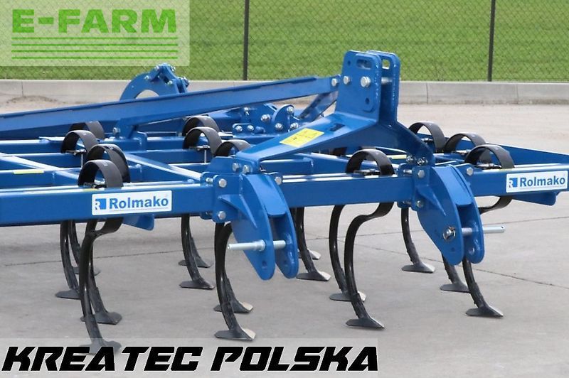 Rolmako Grubber universal / Universalgrubber U 497 gehängte Version für Saatbettbereitung und Stoppelbearbeitung mit Zinken SW (Feder 70x12 mm) von 3 m bis 6 m Kultivátor 4870 EUR