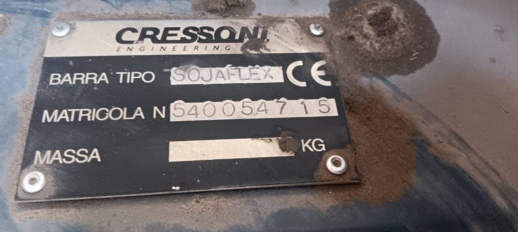 CRESSONI soia 5.4 pieghevole Cabezal 19.800 €