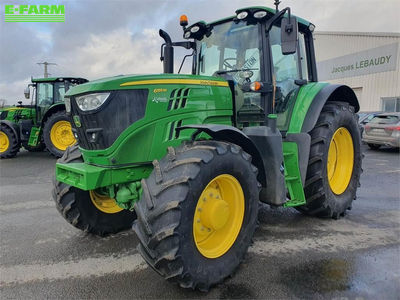 E-FARM: John Deere 6155 M - Tractor - id JAQWJIS - €78,000 - Year of construction: 2020 - Engine hours: 4,136,Engine power (HP): 155,France