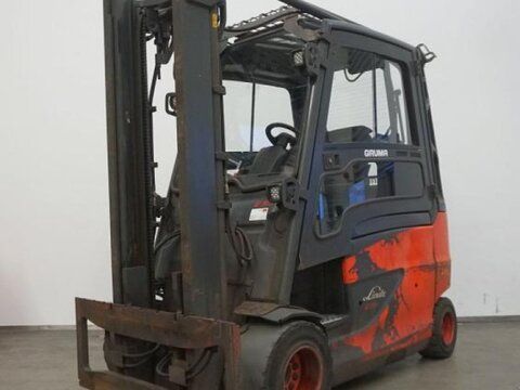 E-FARM: Linde e 35 hl 387 - Мотокар - id SJR3FKB - 11 900 € - Година на построяване: 2018 - Работни часове на двигателя: 13 472,Германия