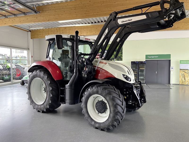 E-FARM: Steyr Profi 4145 CVT - Traktor - id AK9SDPL - 79.500 € - Baujahr: 2018 - Abgelesene Motorstunden: 3.645,Motorleistung (PS): 145,Deutschland