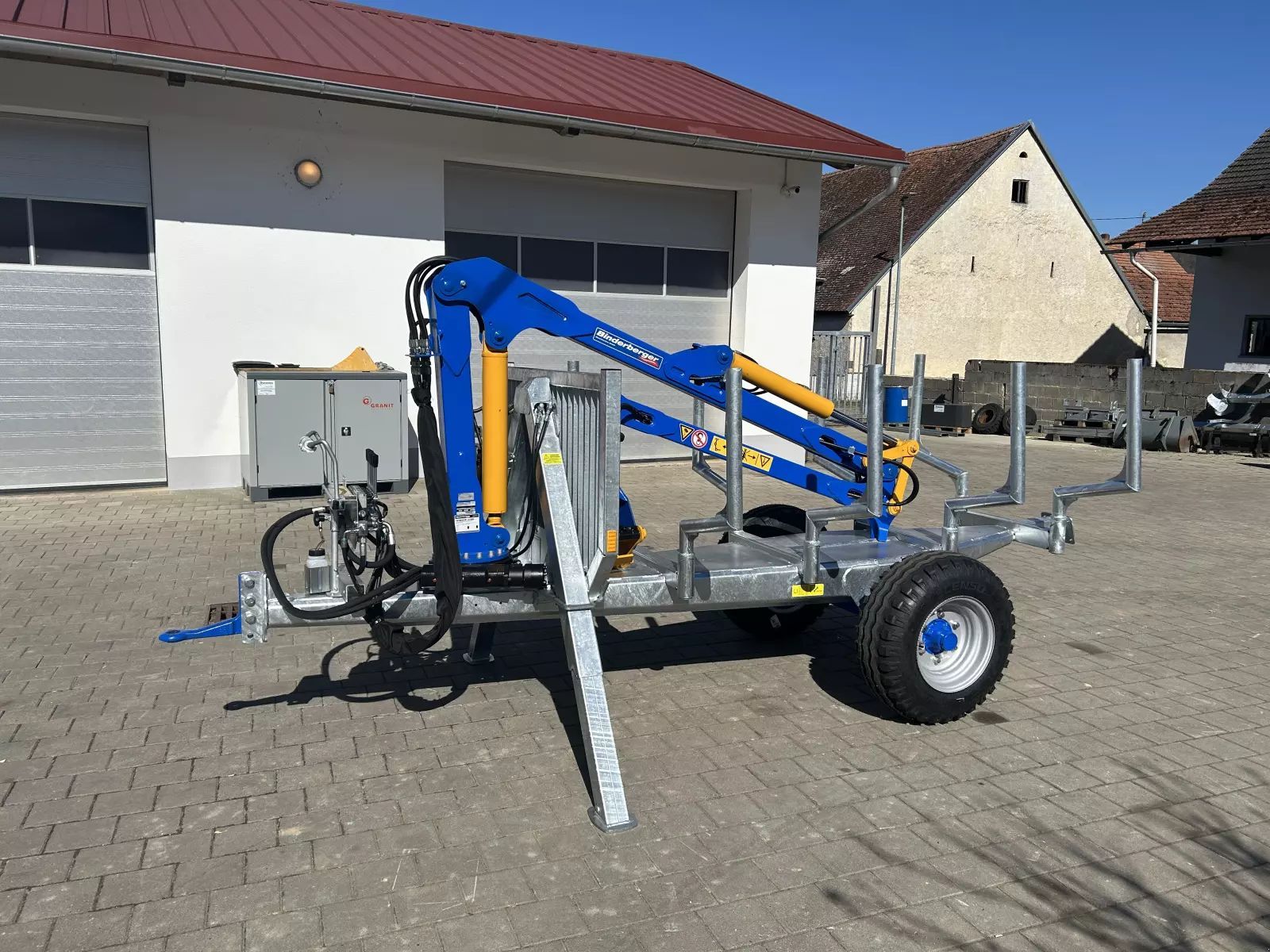 Binderberger rw 3 + bk 1,6-4000 Forestry trailer