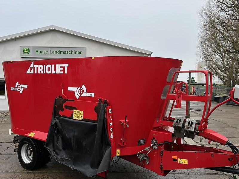E-FARM: TRIOLIET solomix 2-1800 - Mixer feeder - id H4BKAKL - €17,850 - Year of construction: 2017 - Germany