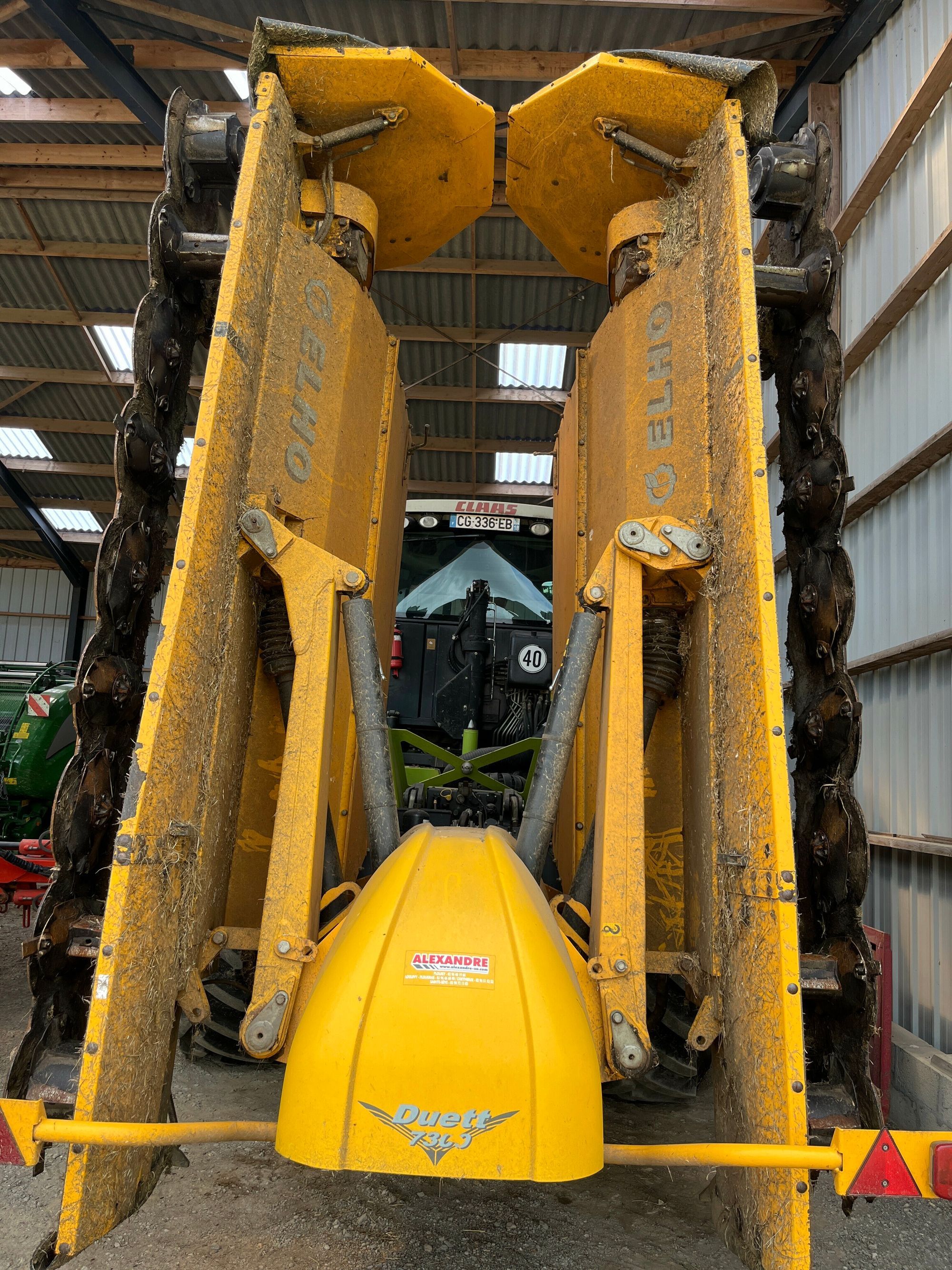 E-FARM: ELHO duett 7300 - Mower - id 4B13YST - €23,500 - Year of construction: 2016 - France