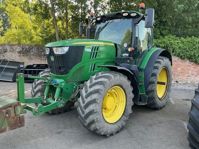 E-FARM: John Deere 6190 R - Traktor - id BINXPKT - 63 900 € - Rok produkcji: 2013 - Motogodziny: 6950,Moc silnika: 190,Francja