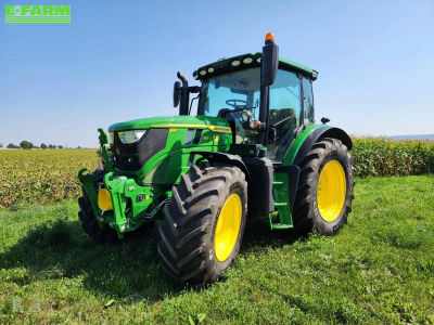 E-FARM: John Deere 6R 150 - Τρακτέρ - id 7YM1SCX - 127.200 € - Χρονία: 2023 - Μετρητής ωρών: 323,Ισχύς κινητήρα: 150,Γερμανία