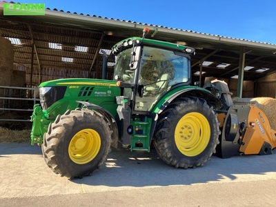 E-FARM: John Deere 6130 R - Tractor - id EZSSJRR - €66,000 - Year of construction: 2019 - Engine hours: 4,400,Engine power (HP): 130,France