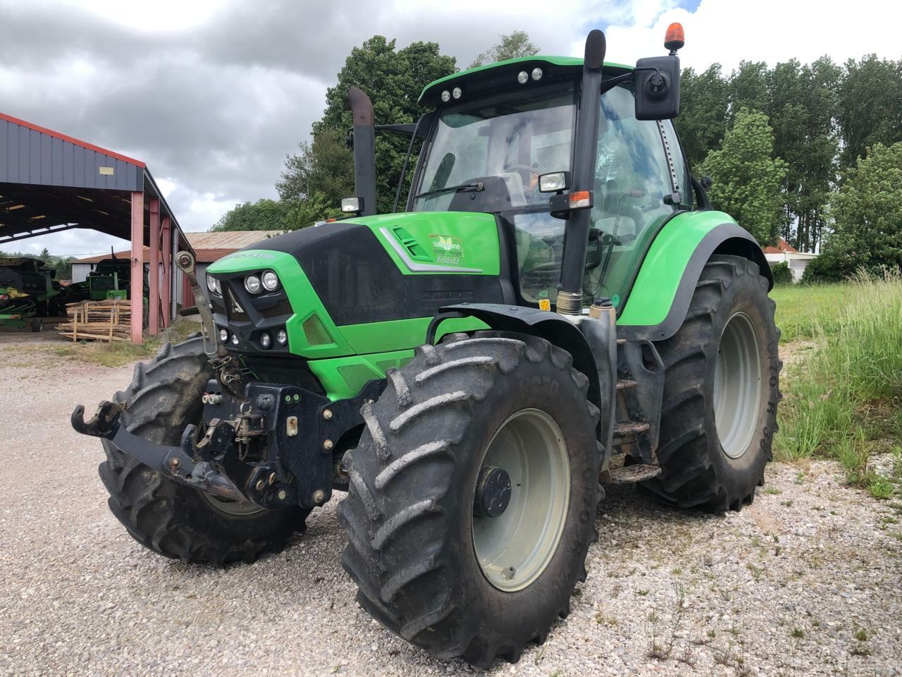 E-FARM: Deutz-Fahr Agrotron 6160 - Tractor - id JBUN6KC - 45.000 € - Año: 2013 - Horas: 6500,Potencia del motor: 160,Francia
