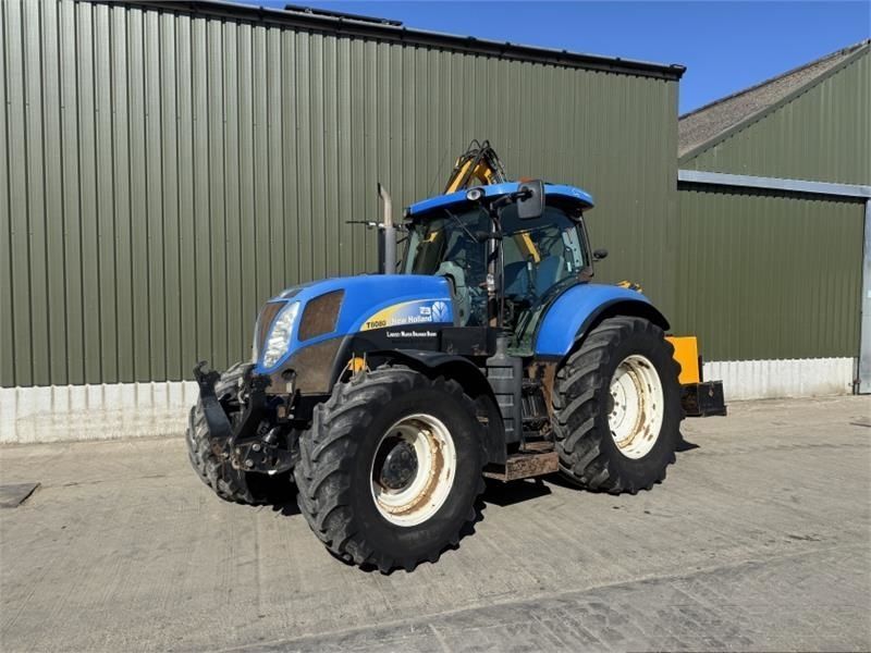 E-FARM: New Holland T6080 - Heckenmäher - id 47PJKGB - 39.240 € - Baujahr: 2011 - Abgelesene Motorstunden: 7.828,Vereinigtes Königreich