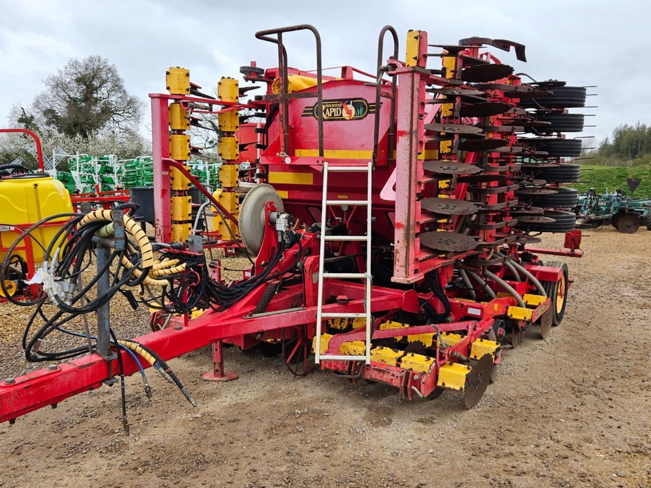 VÄDERSTAD rapid 600f system disc 6 metre seed drill with good metal Siewnik rzędowy/agregat uprawowo-siewny 14 868 €