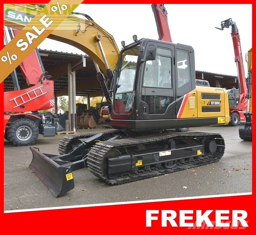 Sany sy135c - planierschild - ac klima - new on stock ! Crawler excavator €60,500